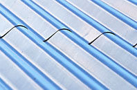 Sampford Spiney corrugated roofing